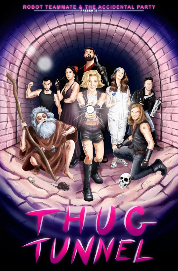 Thug Tunnel Poster by Dax Schaffer 2016