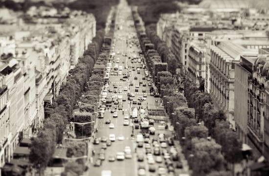 BLACK and WHITE IN PARIS 